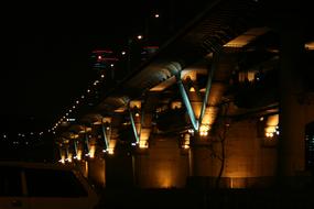 lights Under The Old Bridge