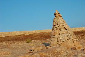 stone tower on a gerbil in britain