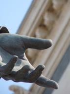 Marseille Statue Hand