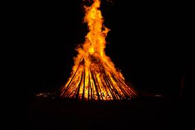 bonfire at saint john's day