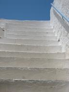 Stairs on Island Crete Greece