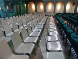 Chairs Rows Of Seats in hall