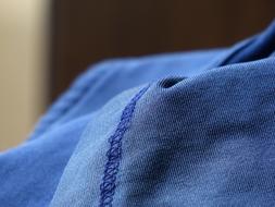 blue Fabric Tissue