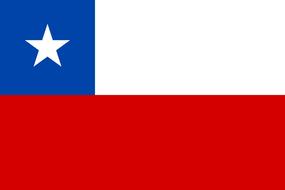 clipart of chile flag south america