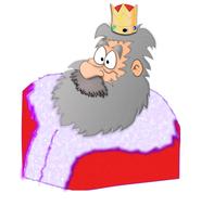 cartoon crown king