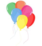 balloons balloon bunch colorful