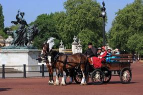 Horse And Carriage on london square