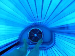 Inside The Tanning Bed Photo