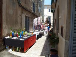 Alley Market in sineu