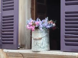 Flower Decoration windows