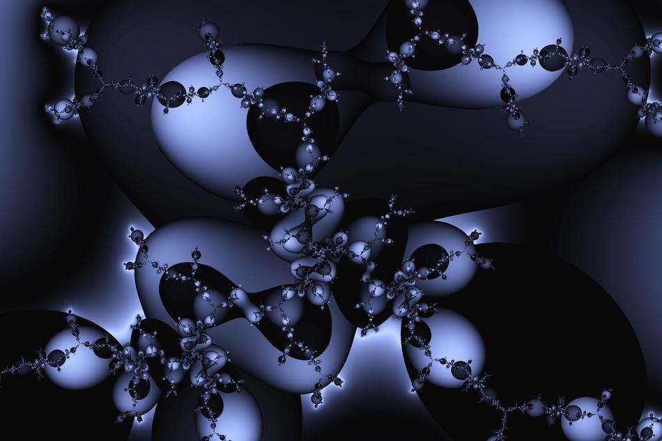 blue pearls as a fantastic background