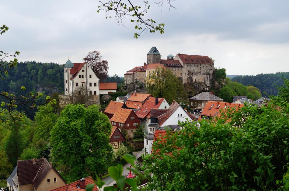 Castle Hohnstein Height Burg Rock