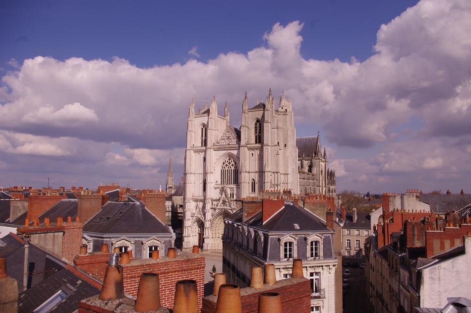 Nantes Cathedral roofs