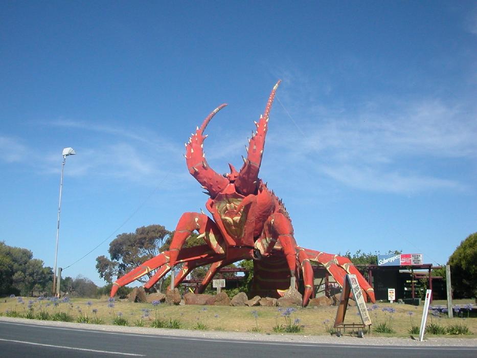 Australia Lobster Giant sculpture