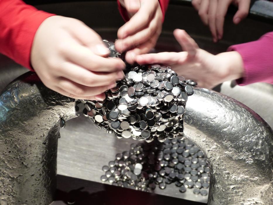 Magnets Playing Children