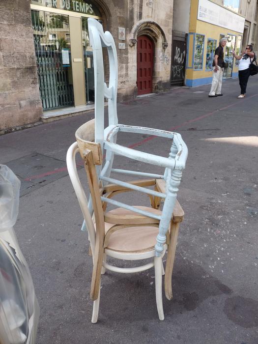 Marseille stacked Chairs