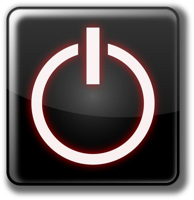 off power button