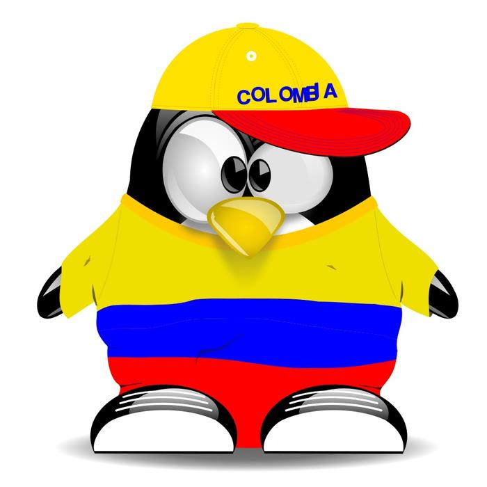 penguin colombia colors