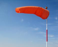 Bright Orange Windsock