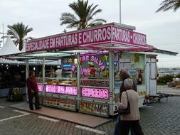 crispy snacks on the streets of portugal