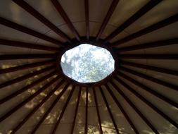 traditional Yurt Circle Window