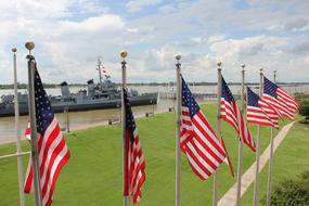 American Flags navy