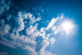 Sky Sun Blue