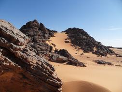 landscape of Libya Sand Desert