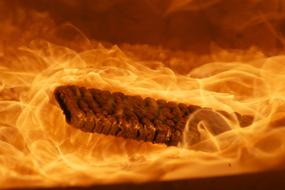 wood fire as magic