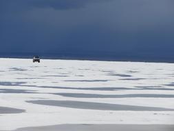 Mirroring Salt Lake Water