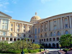 architecture of the modern hall in Mysore