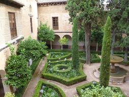 Garden Alhambra Andalusia