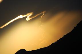 cloudy Sky The Evening