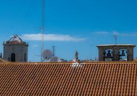 Antenna on Roof Tile