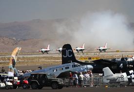 Reno Airshow Airplanes race