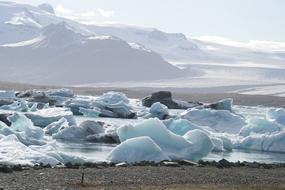 landscape of Glacier Mood