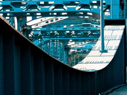 Iron Bridge Geometric Abstract