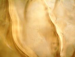 Beautiful sand desert with shapes, in light and shade