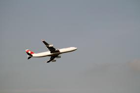 Aircraft Departure in Switzerland