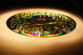 light rainbow cd trick photography