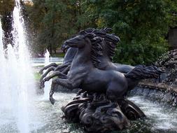 Fountain Horse in aleksandrovskiy garden