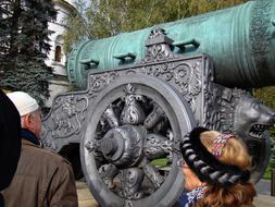 Tsar Cannon in Kremlin Moscow