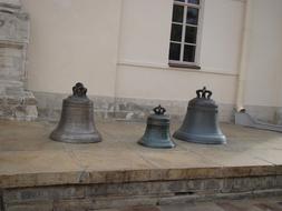 Bells at the Cathedral of the Archangel in the Kremlin, Moscow, Russia