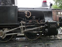 antique Steam Locomotive Railway