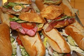 Sandwiches Roll Snacks