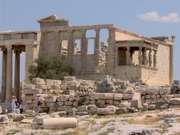 Athen Greek historical ruins