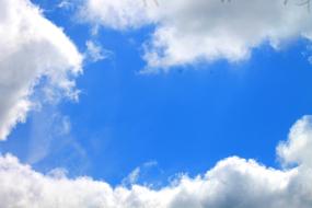 Sky Blue Clouds at daytime