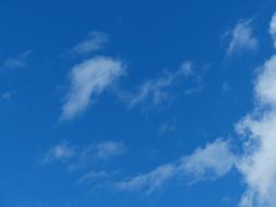 summer Clouds Blue sky