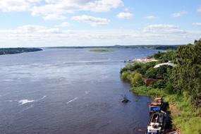 River Rio Paraguay Ship