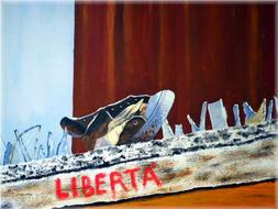 art acrylic paints paint sneaker